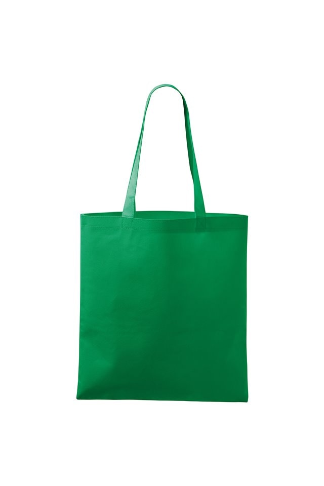 Sacosa de cumparaturi unisex - P91, verde mediu, uni