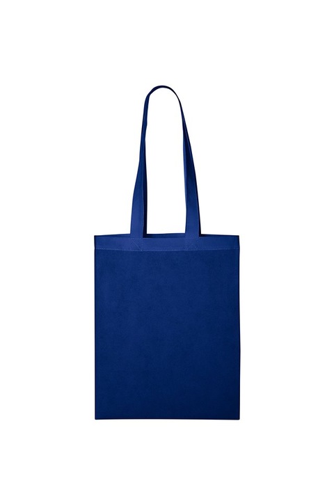 Унисекс пазарска чанта - P93, кралско синя, изчистена