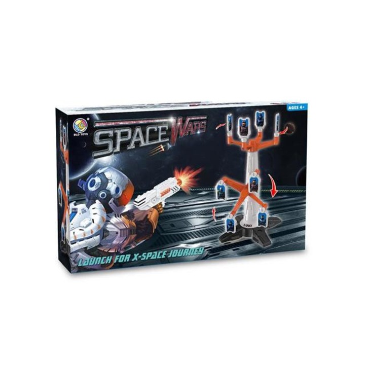Magic Toys 6861837 Space Wars: Űrfegyver szett mozgó céltáblával