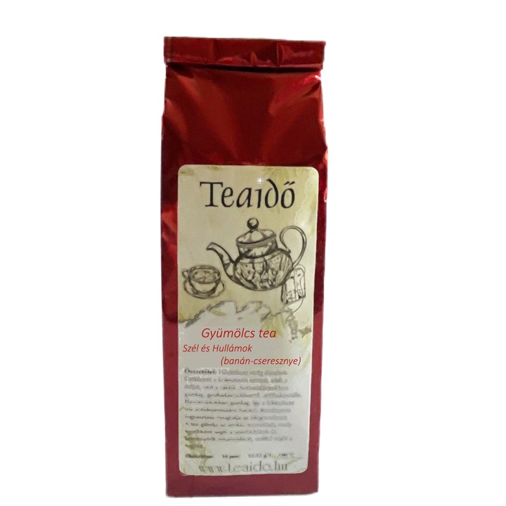 Szél és Hullámok (banán/cseresznye) gyümölcs tea -50 g