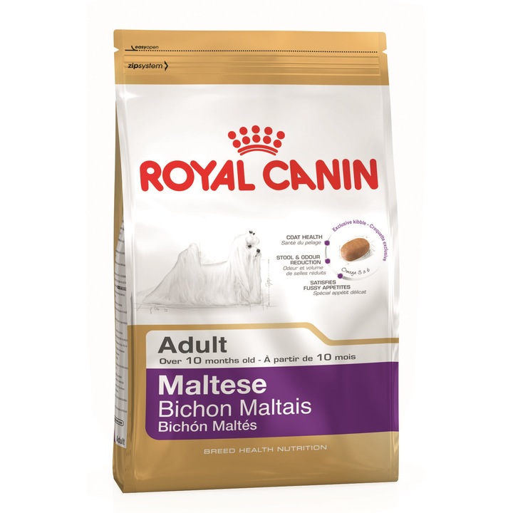 Hrana uscata pentru caini Royal Canin, Bichon Maltez, Adult, 1.5Kg