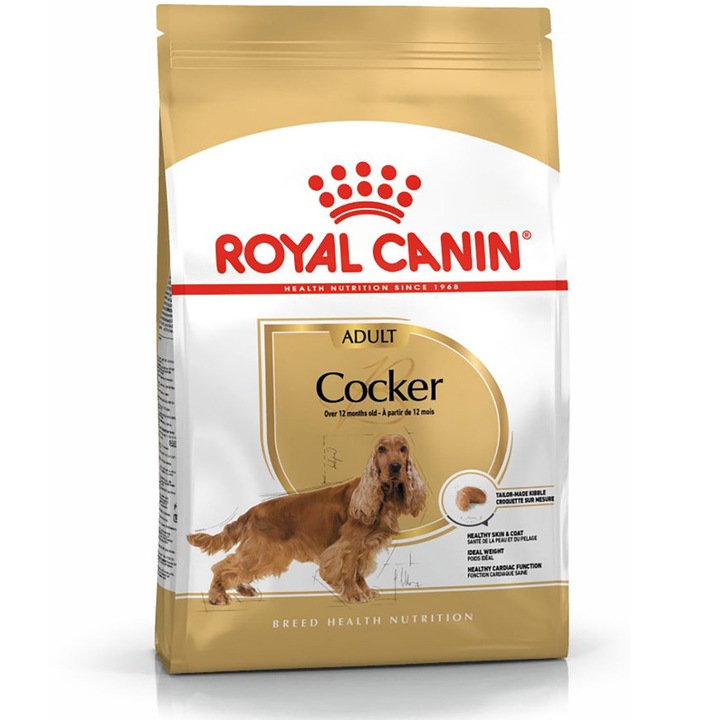 Суха храна за кучета Royal Canin, Cocker, Adult, 3 кг