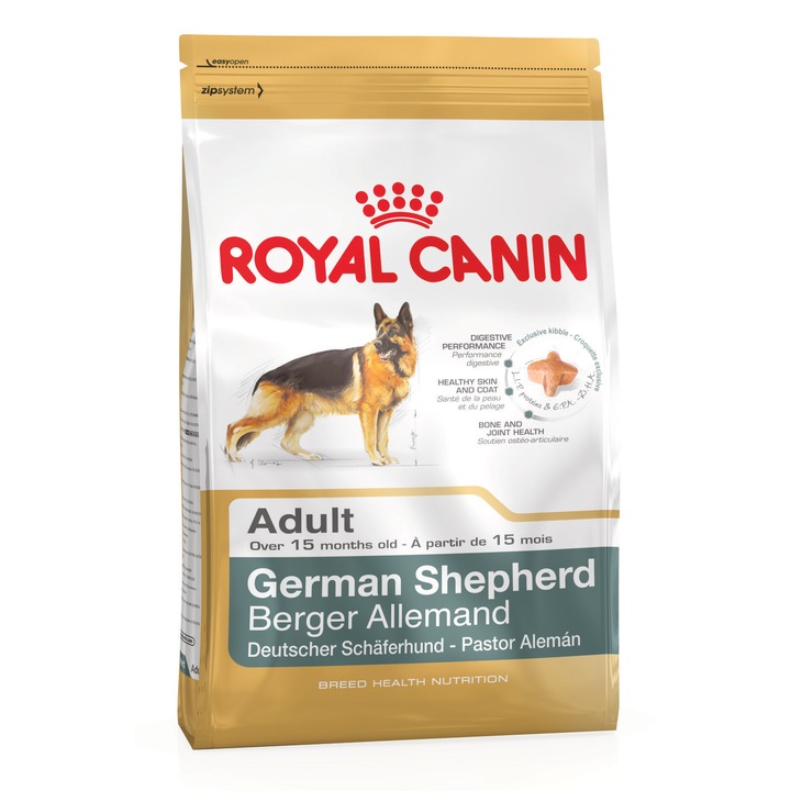 Hrana uscata pentru caini Royal Canin, Ciobanesc German, Adult, 3Kg