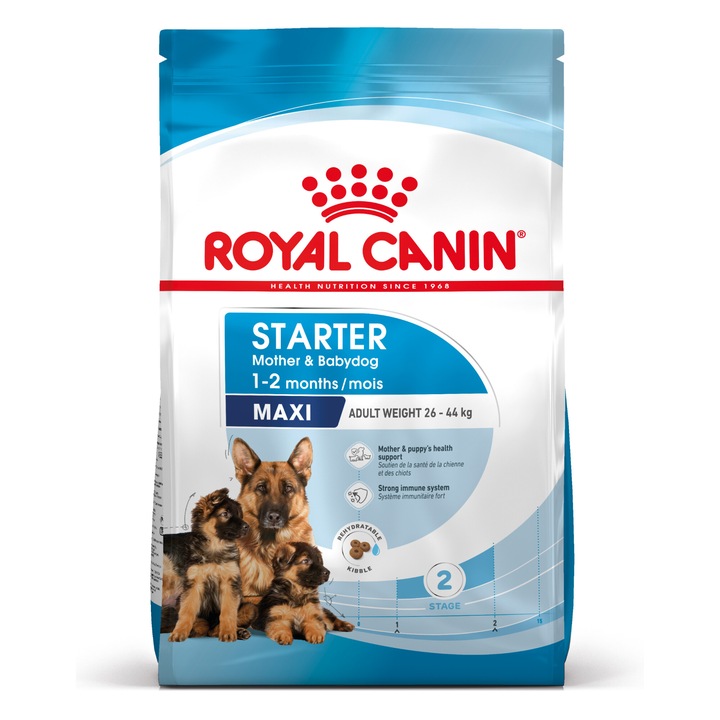 Royal Canin Maxi Starter M&B száraz kutyaeledel, 4Kg
