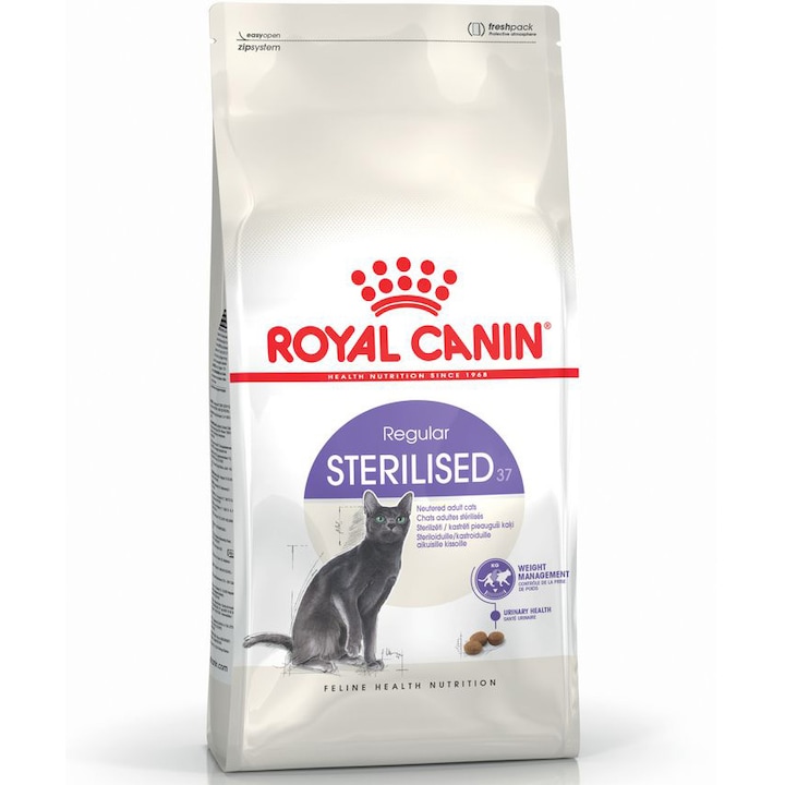 Π‘ΡΡ
Π° Ρ
ΡΠ°Π½Π° Π·Π° ΠΊΠΎΡΠΊΠΈ Royal Canin FHN Sterilised 37, 2 ΠΊΠ³