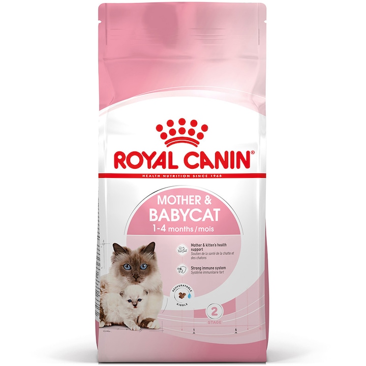 Π‘ΡΡ
Π° Ρ
ΡΠ°Π½Π° Π·Π° ΠΊΠΎΡΠΊΠΈ Royal Canin, Babycat, 2 ΠΊΠ³