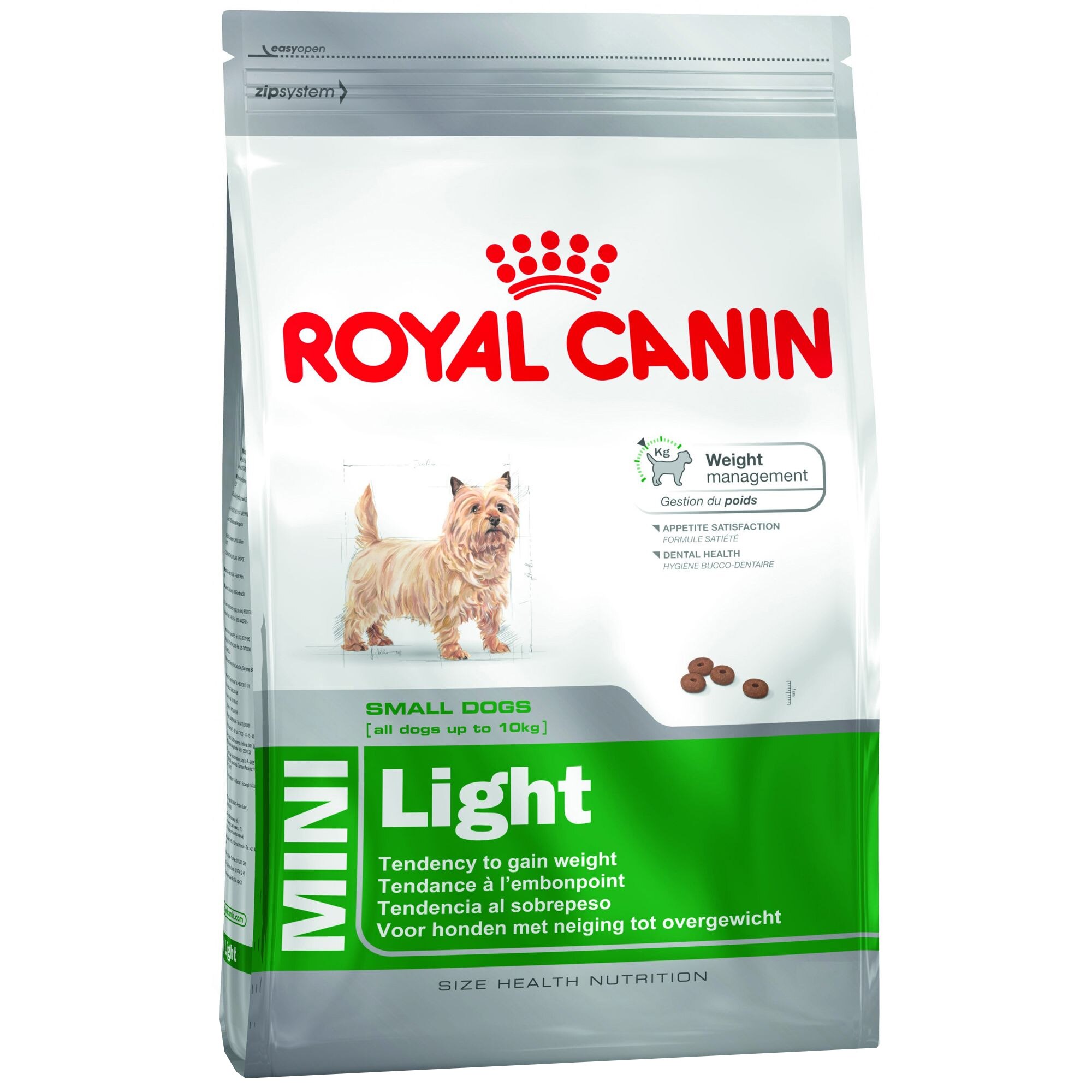 Hrana uscata pentru caini Royal Canin, Mini, Light Weight Care, 800g