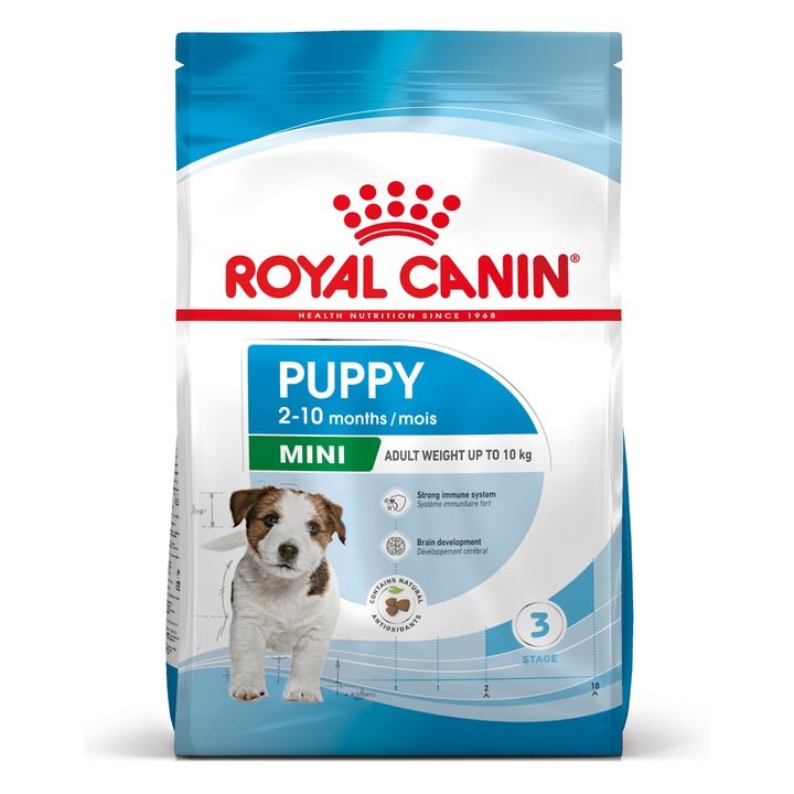 Hrana uscata pentru caini Royal Canin, Mini, Puppy, 2Kg