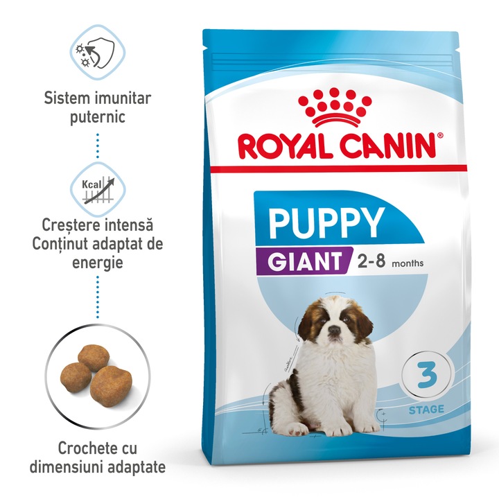 Hrana uscata pentru caini Royal Canin, Giant, Puppy, 1Kg