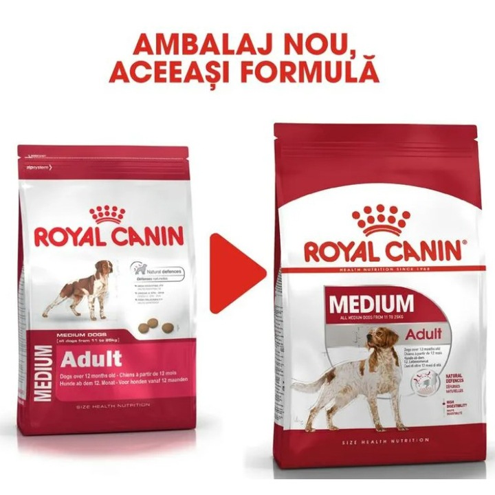 Суха храна за кучета Royal Canin Medium Adult, 10 кг