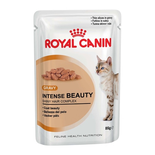 Hrana umeda pentru pisici Royal Canin, Intense Beauty, 85g