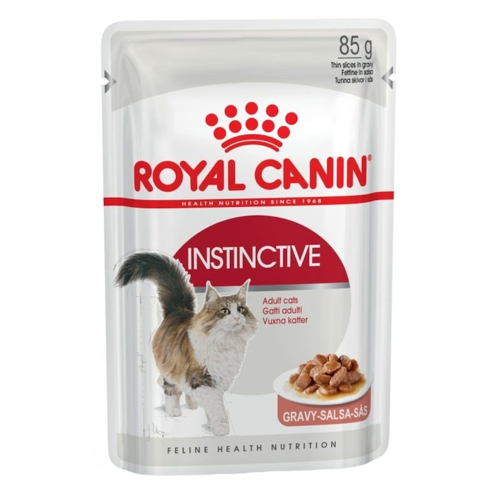 Royal Canin Instinctive In Gravy alutasakos macskaeledel, 85g