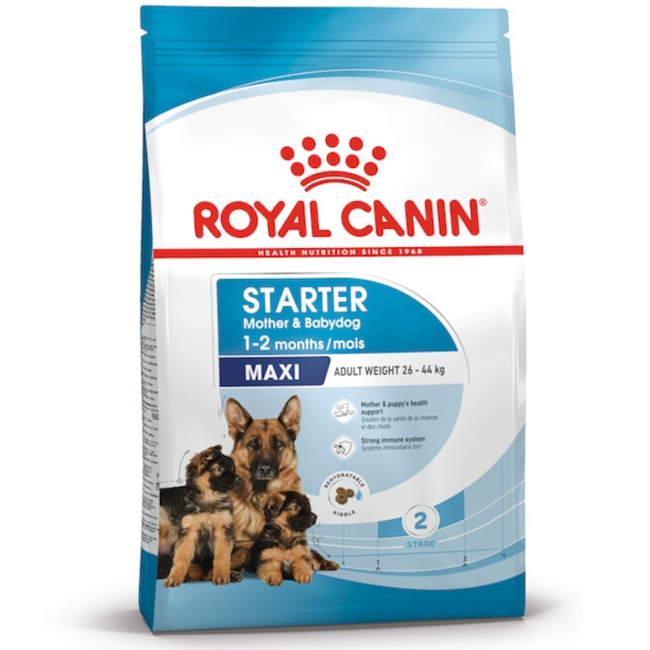Hrana uscata pentru caini Royal Canin, Maxi, Starter Mother & Babydog, 4kg