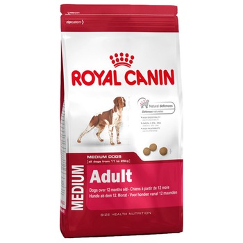 Hrana uscata pentru caini Royal Canin, Medium, Adult, 4Kg Hrana uscata pentru caini Royal Canin, Medium, Adult, 4Kg