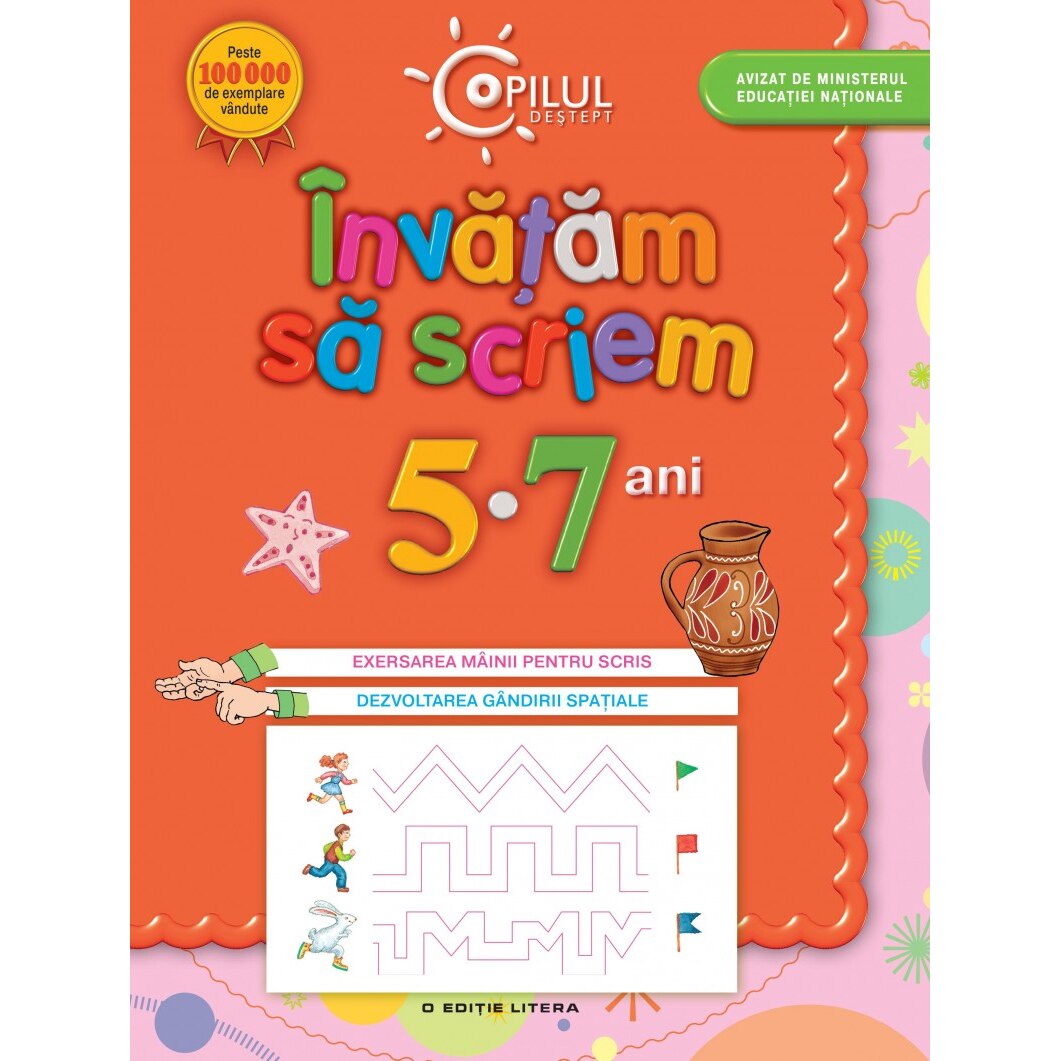 Invatam sa scriem, 5-7 ani, Editia 2013