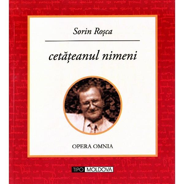 Cetateanul Nimeni - Sorin Rosca