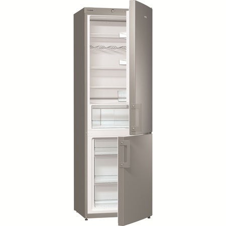 Combina frigorifica Gorenje RK6191AX, 321 l, Clasa A+, 185 cm, Argintiu