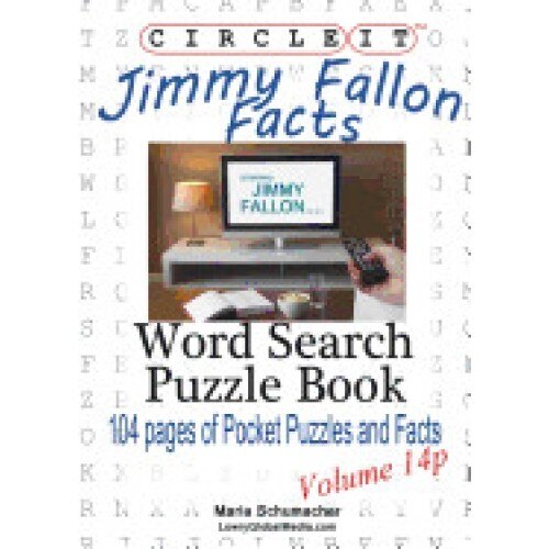 Circle It, Jimmy Fallon Facts, Pocket Size, Word Search, Puzzle Book