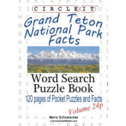 Circle It, Grand Teton National Park Facts, Pocket Size, Word Search, Puzzle Book