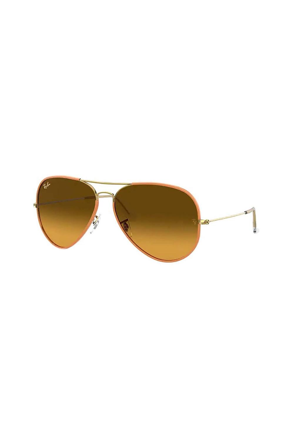 Ochelari de soare barbati, Rayban 3025jm-aviator 91964c, Metal, 58-14-140, Bronz