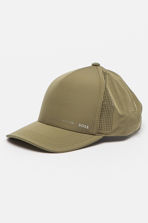 BOSS, Sapca baseball cu model cu perforatii Seville, Verde sparanghel ...