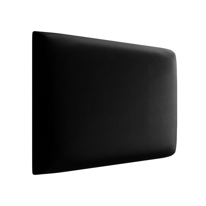 Panou tapitat pentru perete Pag, MIRJAN24, negru manila, 40x30 cm