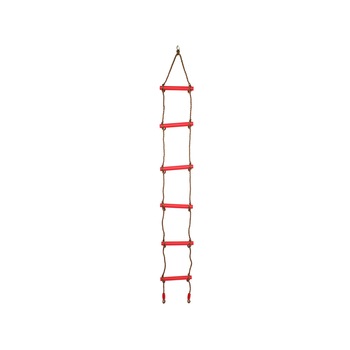 Scara escalada pentru copii, Merco Tarzan, rosu, 2m Scara escalada pentru copii, Merco Tarzan, rosu, 2m