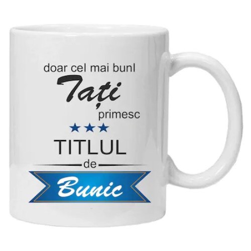 Cana personalizata cu textul 