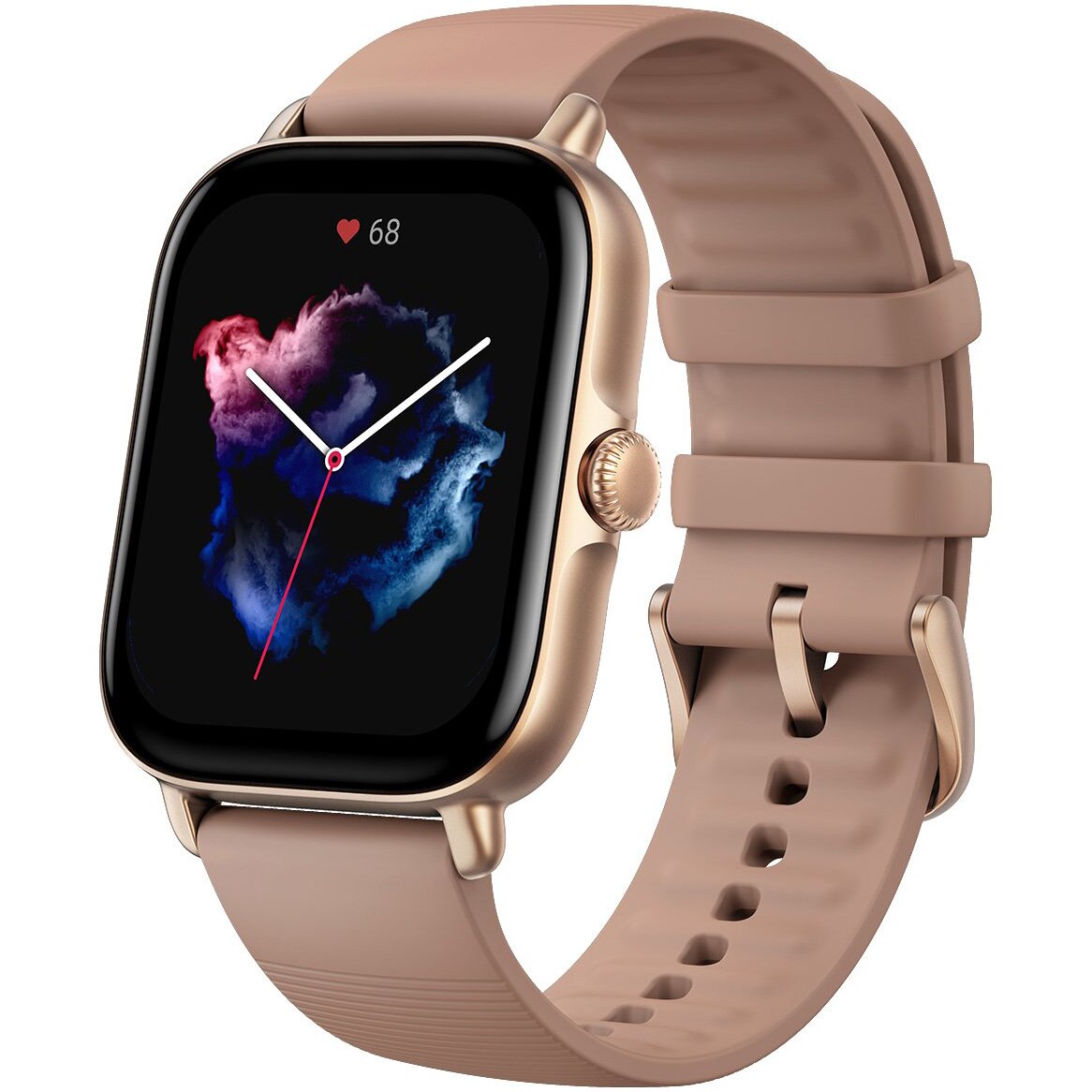 Ceas smartwatch Amazfit GTS 3, Terra Rosa