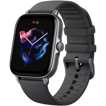 Ceas smartwatch Amazfit GTS 3, Graphite Black Ceas smartwatch Amazfit GTS 3, Graphite Black