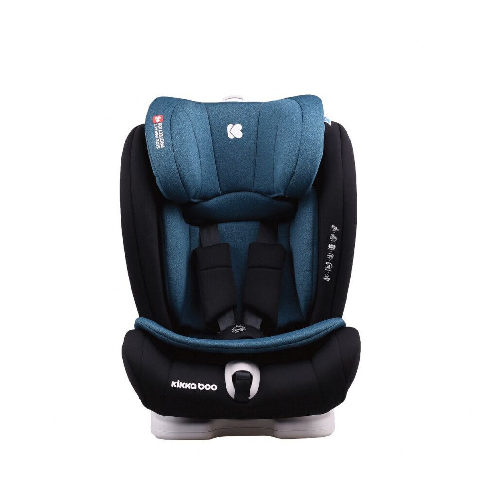 Scaun auto cu isofix KikkaBoo 1-2-3(9-36 kg) Viaggio Green