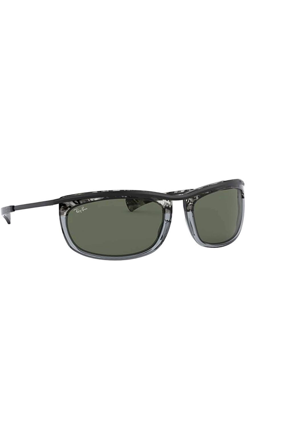 RAYBAN Ochelari de soare 2319-olympian-i 1286r5, Plastic, Negru/Gri