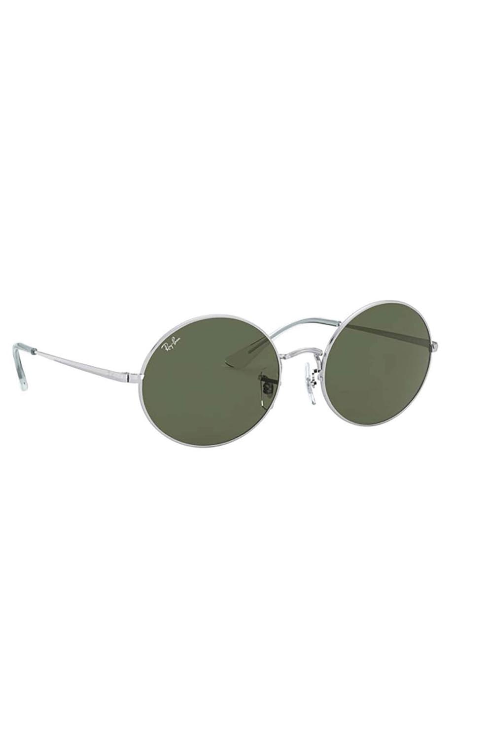 RAYBAN Ochelari de soare 1970-oval 914931, Metal, Argintiu