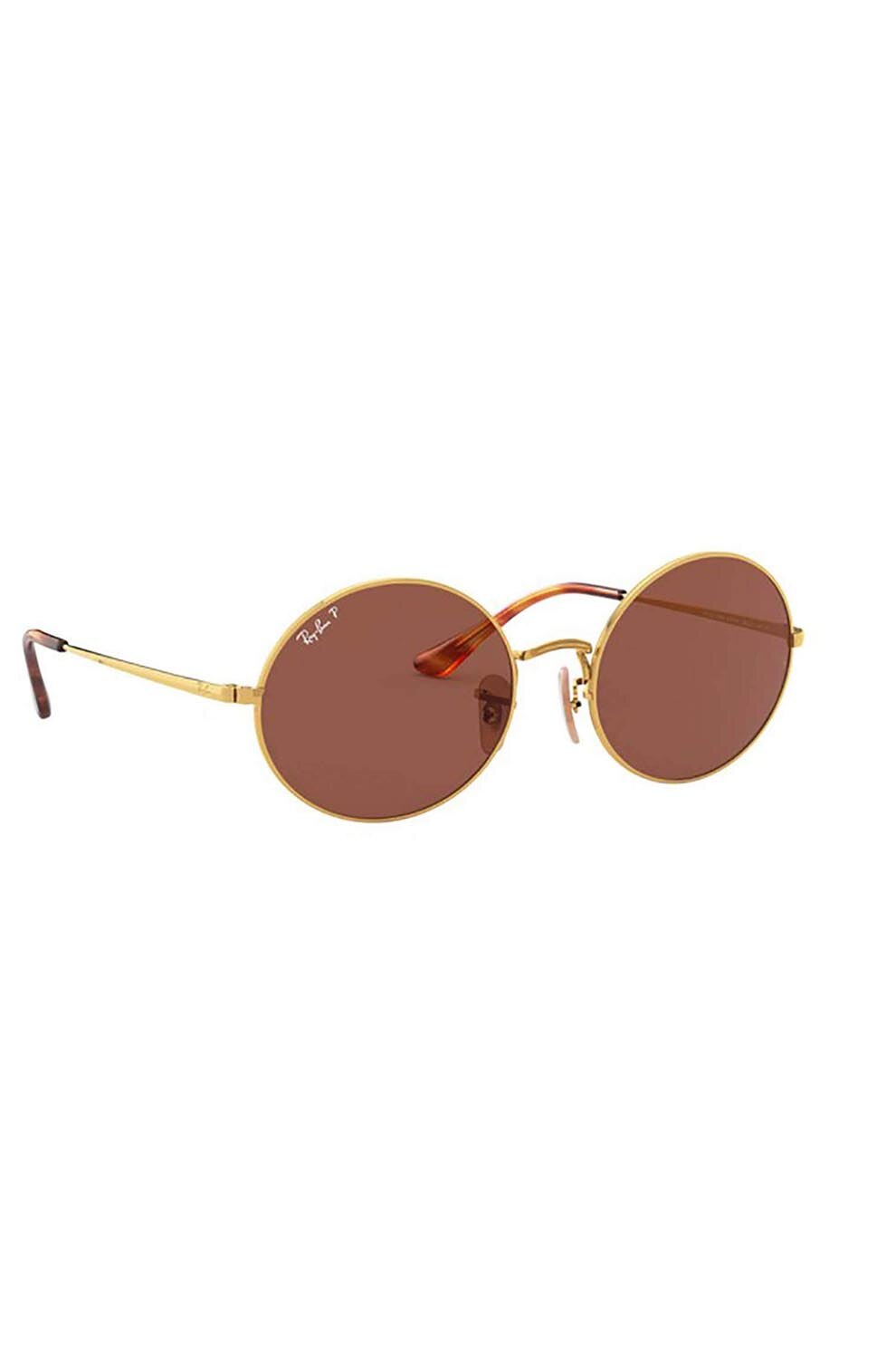 RAYBAN Ochelari de soare 1970-oval 9147af, Metal, Auriu