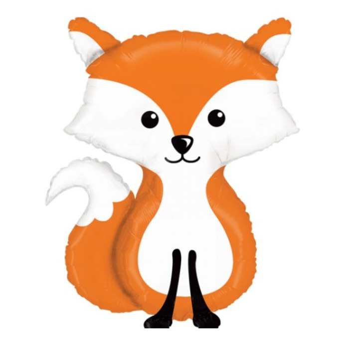 Balon Folie Figurina Woodland Vulpe, 76cm, 35174