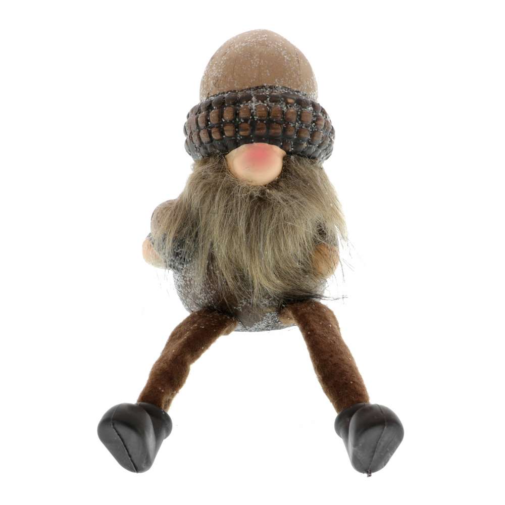 Figurina Spiridus Maro Picioare Textile 10 cm