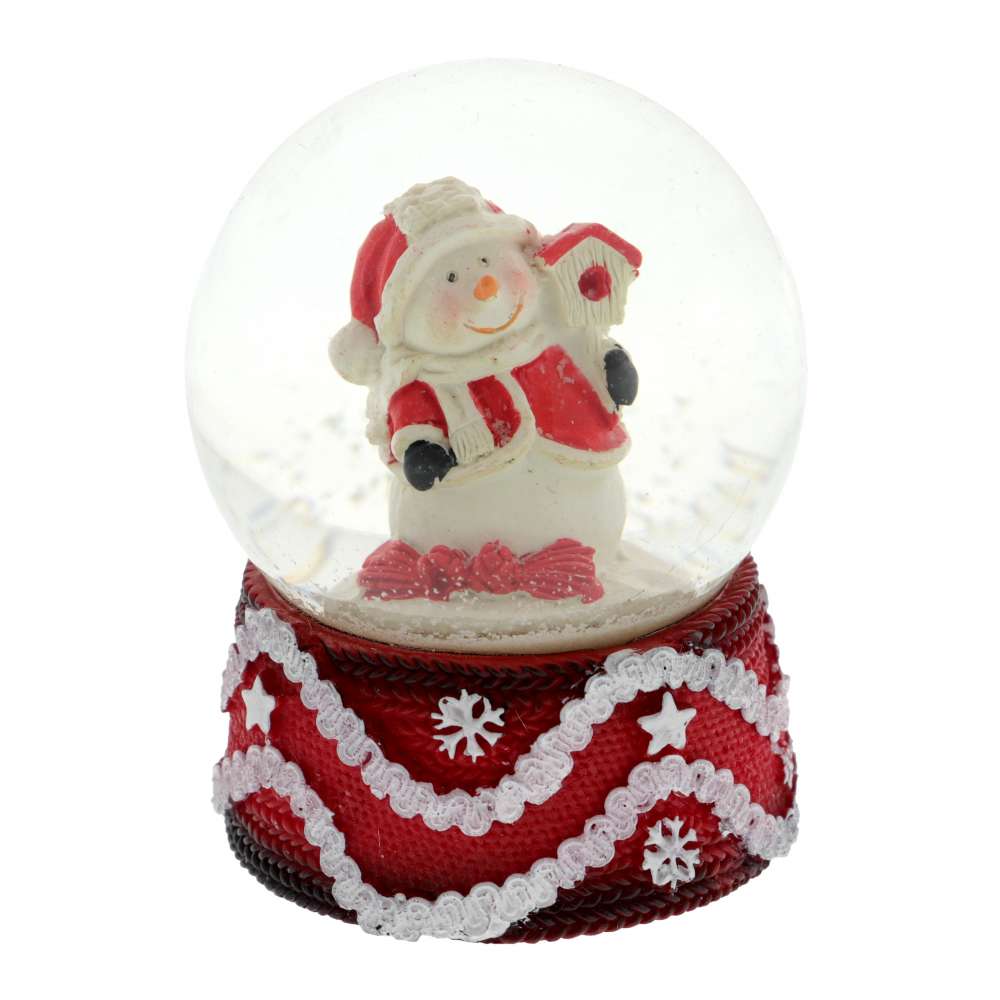 Glob rosu om zapada 7 cm