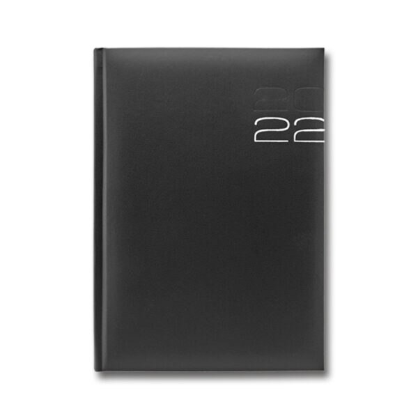 Agenda 460 Matra Nero, 15 x 21 cm, datata zilnic 2022