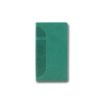 Agenda 480 Kent Verde, 8 x 15 cm, datata saptamanal 2022 Agenda 480 Kent Verde, 8 x 15 cm, datata saptamanal 2022