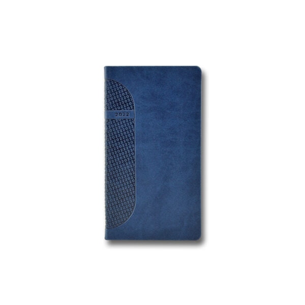 Agenda 480 Kent Blu, 8 x 15 cm, datata saptamanal 2022