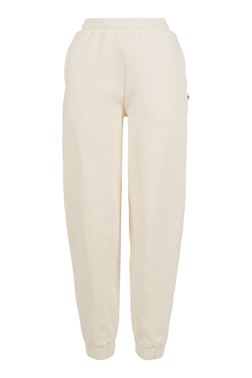 Urban Classics, Pantaloni de trening relaxed fit din bumbac organic, Crem, XL