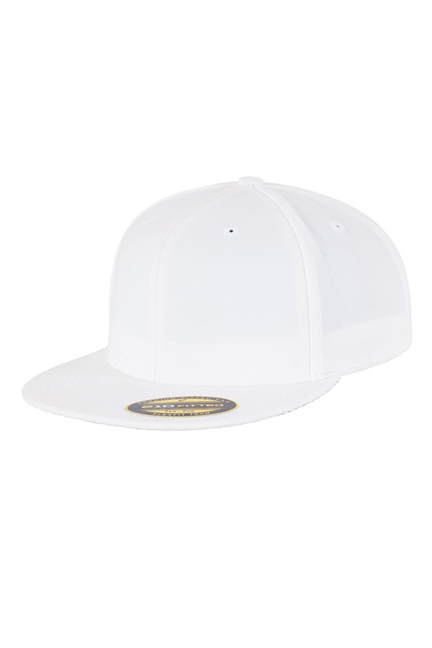 Flexfit, Sapca unisex cu cozoroc plat Premium, Alb, 58-61 CM Standard