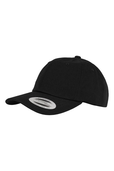 Flexfit, Sapca de bumbac cu logo, Negru
