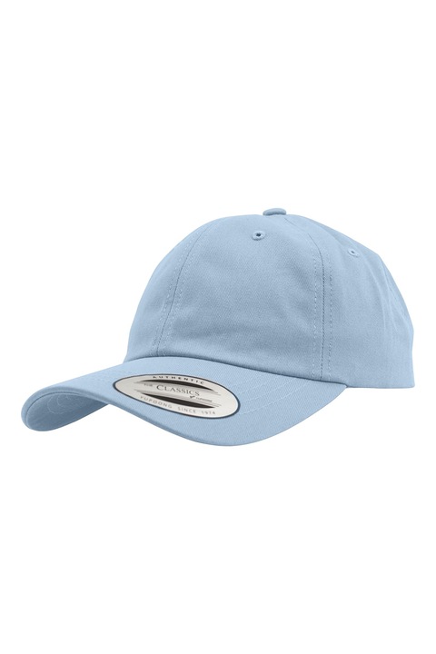 Flexfit, Sapca unisex de bumbac, Albastru pastel