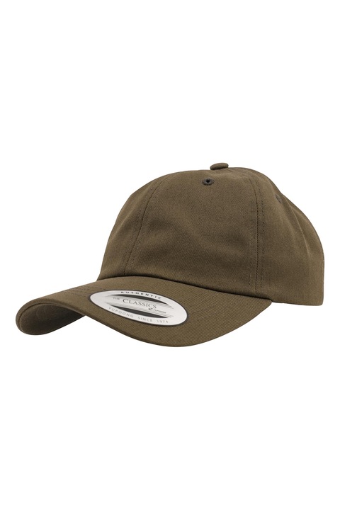 Flexfit, Sapca de bumbac cu logo, Verde militar