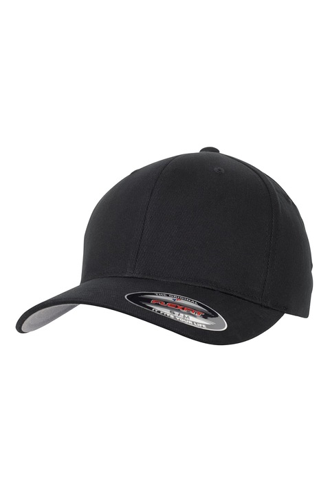 Flexfit, Sapca unisex cu model uni, Negru, 58-61 CM Standard