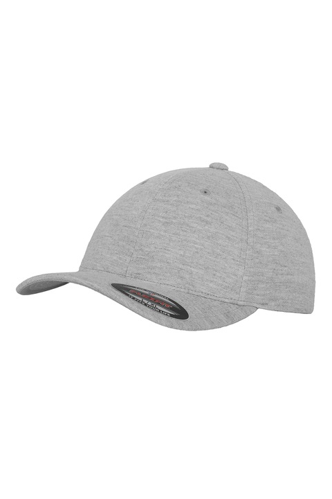 Flexfit, Sapca unisex cu model uni, Gri deschis, 58-61 CM Standard