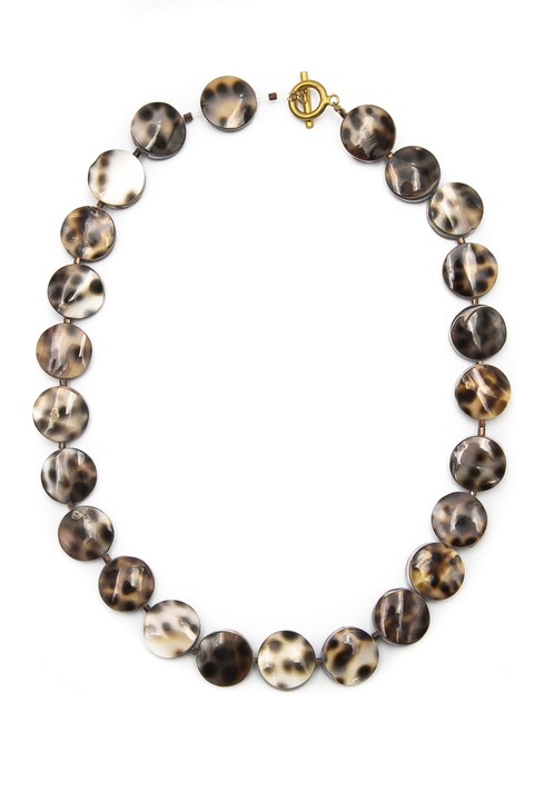 Колие Gloria Maris, 012218, Кафяв, 43 см