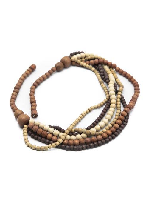 Колие Gloria Maris, 65 см, Бежов/Кафяв, 1568137