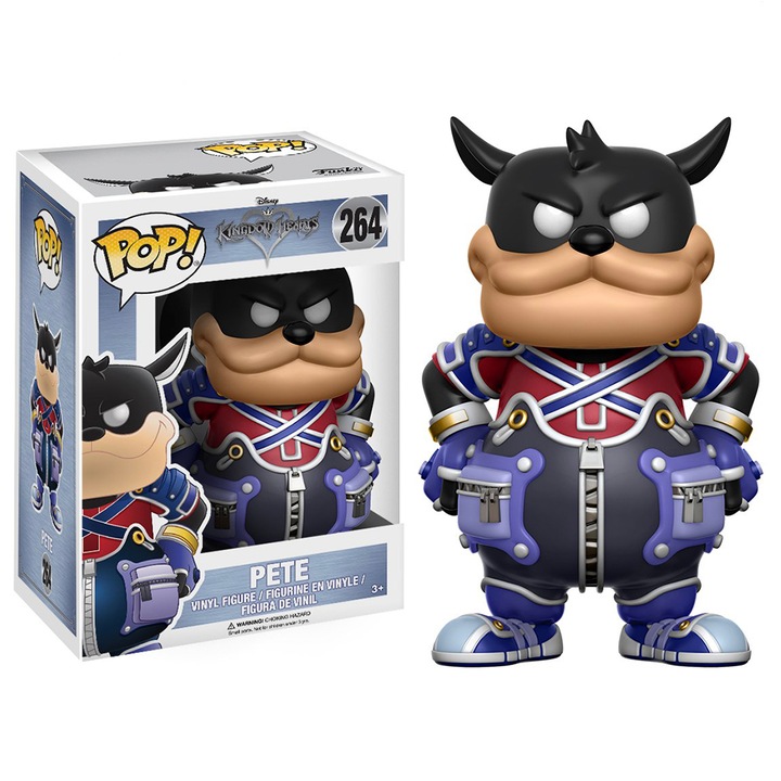 Фигурка Funko Pop! 123655, Games: Kingdom Hearts - Pete, Лилав, 9.5см